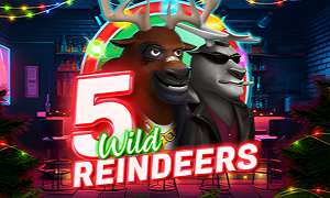 5 Wild Reindeers